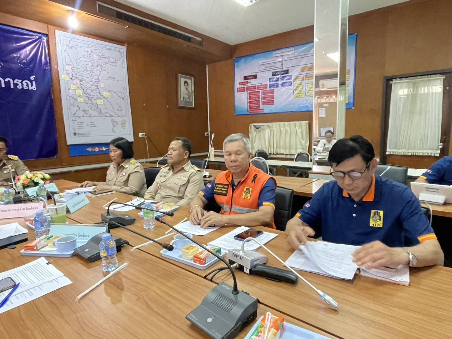 title - ส.ป.ก.ยโสธร เข้าร่วมประชุมติดตามสถานการณ์และการแก้ปัญหาไฟป่า หมอกควันและฝุ่นละอองขนาดเล็ก (PM2.5)